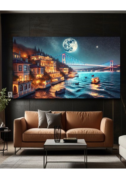 🌟 Istanbul Rüyası: Şehrin Işıltısını Duvarlarınıza Taşıyın 🌟 fiyatları
