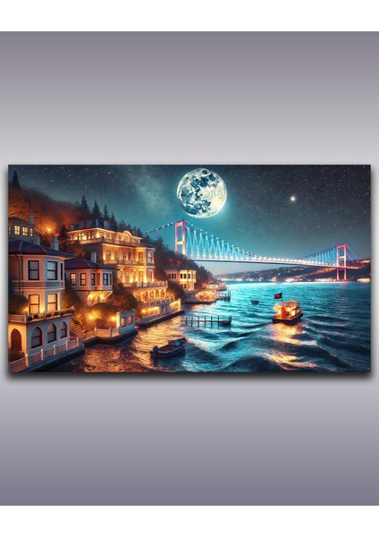 🌟 Istanbul Rüyası: Şehrin Işıltısını Duvarlarınıza Taşıyın 🌟 fırsatları