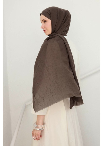 Bambu Şal Tozlu Kahve