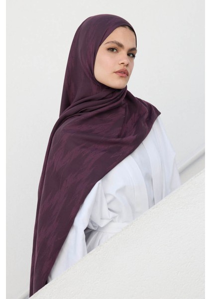Cotton Line Şal Mürdüm
