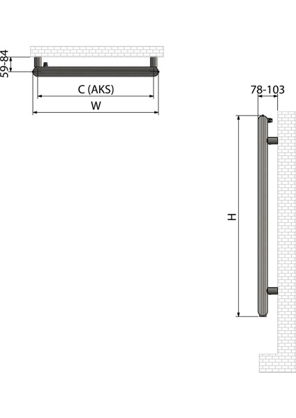 1400X500MM Vista Parlak Paslanmaz Çelik Havlupan fırsatları