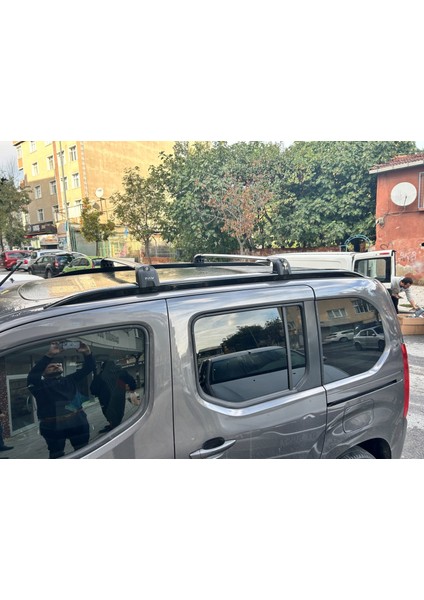 Citroen Berlingo 2023-2025 Portbagaj Taşıyıcı Ara Atkisi - Ara Çubuk Paw Pro 2 Siyah indirimleri