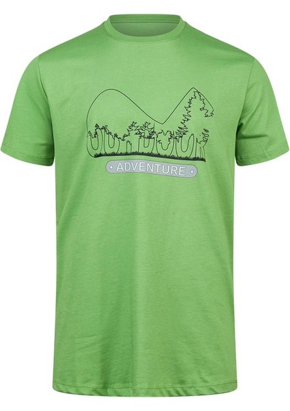 Alex Baskılı Erkek Sıfır Yaka T-Shirt 016