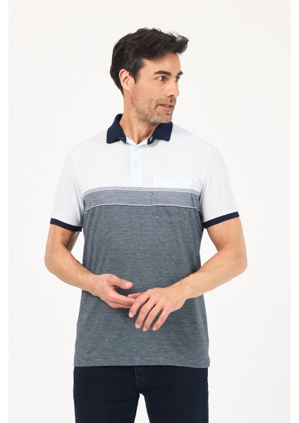 Erkek Çift Renkli Cepli Polo Yaka T-Shirt fiyatları