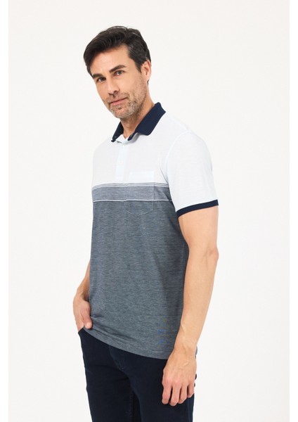 Erkek Çift Renkli Cepli Polo Yaka T-Shirt modelleri