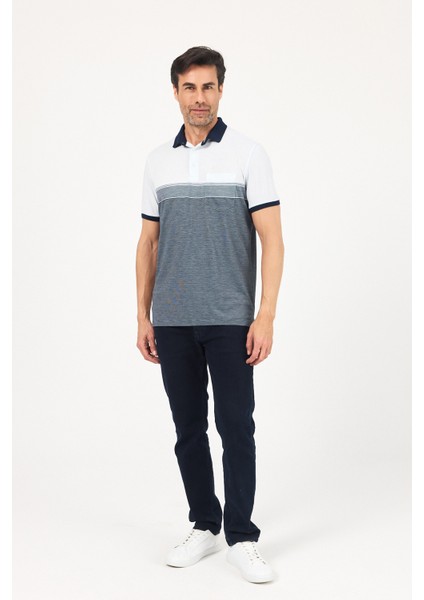 Erkek Çift Renkli Cepli Polo Yaka T-Shirt indirimleri