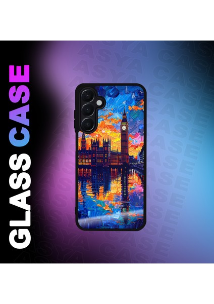 Samsung Galaxy A55 5g Kılıf Big Ben Kulesi Baskılı Telefon Kapağı Silikon Arka Kapak Koruyucu