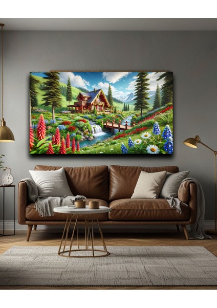 "büyüleyici Manzara Tablosu – Doğanın Eşsiz Güzelliği Evinizde!"