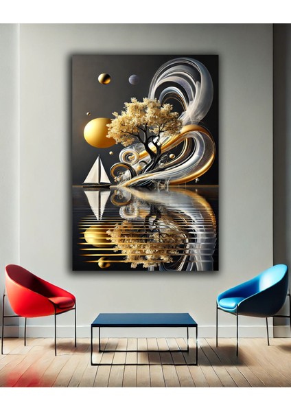 🖼️ Modern Tarz Kanvas Duvar Tablosu – Evinize Sanat Katın! 🎨✨