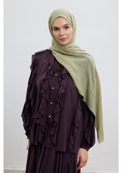 Bambu Şal Soft Yeşil