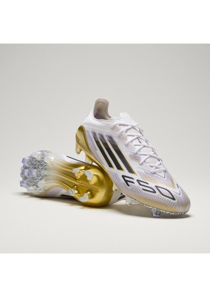 Erkek Beyaz Krampon F50 ELITE FG JH7617 modelleri