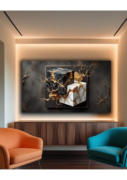 🖼️ Modern Tarz Kanvas Duvar Tablosu – Evinize Sanat Katın! 🎨✨