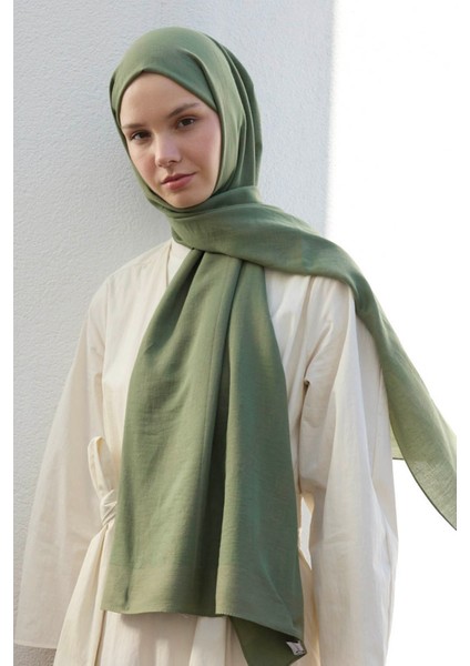 Cotton Line Şal Soft Yeşil