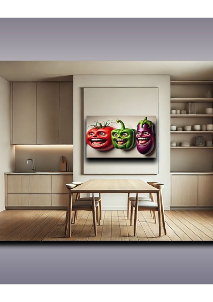 Mutfak Için Şık Duvar Kanvas Tablo modelleri