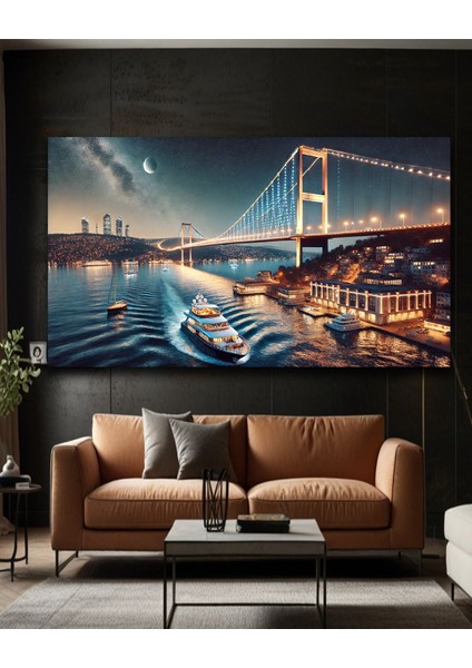 🌟 Istanbul Rüyası: Şehrin Işıltısını Duvarlarınıza Taşıyın 🌟 fiyatları