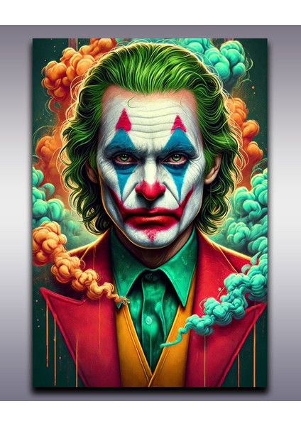 Joker Tasarımı - Duvar Kanvas Tablo