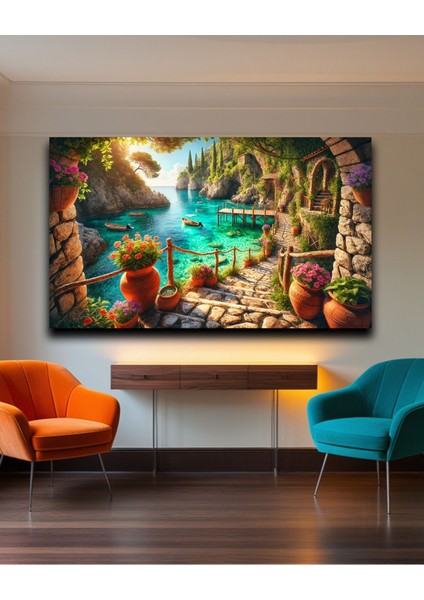 "büyüleyici Yaz Manzara Tablosu – Doğanın Eşsiz Güzelliği Evinizde!" fırsatları