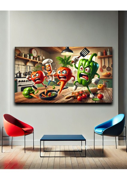 Mutfak Için Şık Duvar Kanvas Tablo fiyatları