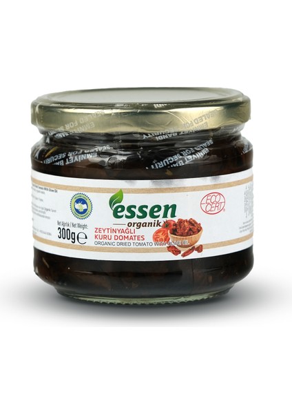 Zeytinyağında Kavrulmuş Domates Kurusu 3x300gr