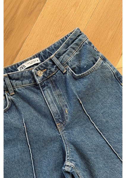 Dikiş Detaylı Crop Jean modelleri