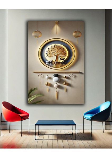 🖼️ Modern Tarz Kanvas Duvar Tablosu – Evinize Sanat Katın! 🎨✨