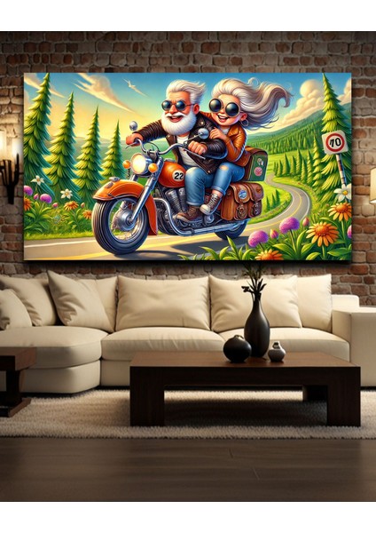 🛵 Huzura Yolculuk: Tatlı Yaşlı Çiftin Motosiklet Üzerindeki Zamansız Serüveni fırsatları