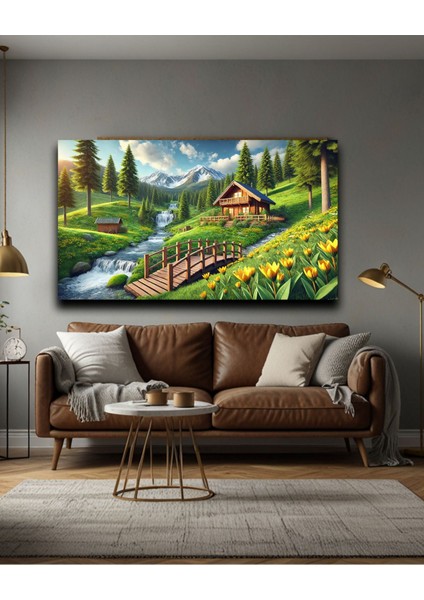 "büyüleyici Manzara Tablosu – Doğanın Eşsiz Güzelliği Evinizde!"