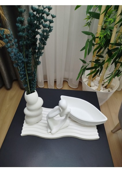 :ev , Ofis Dekarasyonu Için Benzersiz Bohem Vazo & Kayık Takı Konteynırı fırsatları