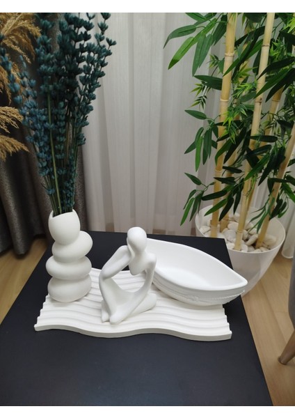 :ev , Ofis Dekarasyonu Için Benzersiz Bohem Vazo & Kayık Takı Konteynırı indirimleri