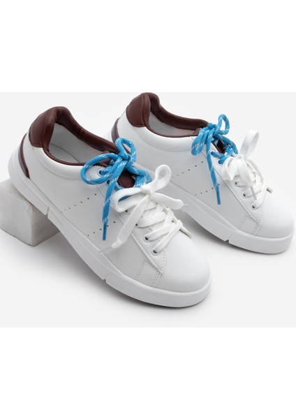 Kadın Sneaker Çift Bağcıklı Spor Ayakkabı Zemila