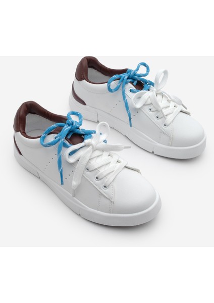 Kadın Sneaker Çift Bağcıklı Spor Ayakkabı Zemila