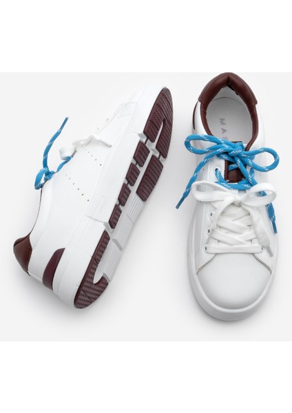 Kadın Sneaker Çift Bağcıklı Spor Ayakkabı Zemila