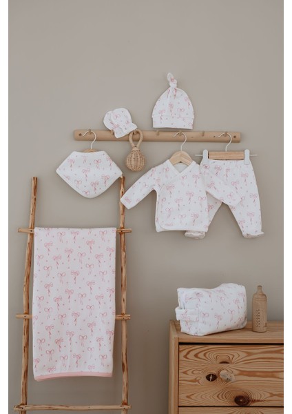 Organik Hastane Çıkışı - Pureline Series - Dainty Bows