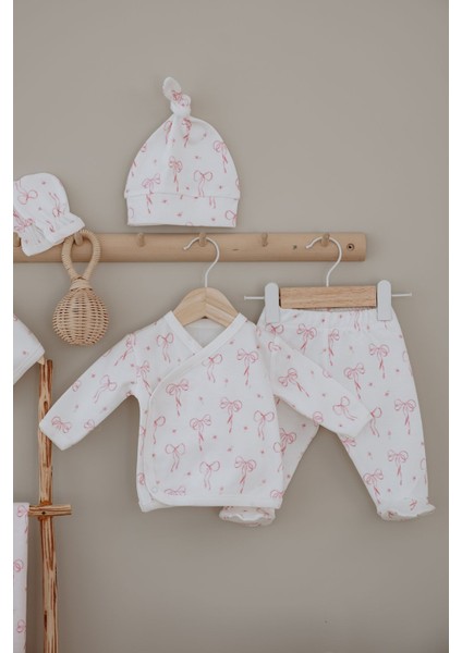 Organik Hastane Çıkışı - Pureline Series - Dainty Bows