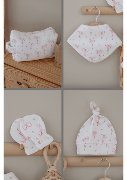 Organik Hastane Çıkışı - Pureline Series - Dainty Bows