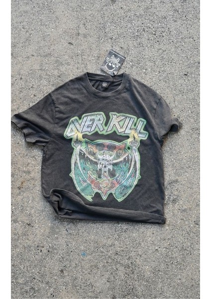Overkill Oversize Kısa Kollu T-Shirt