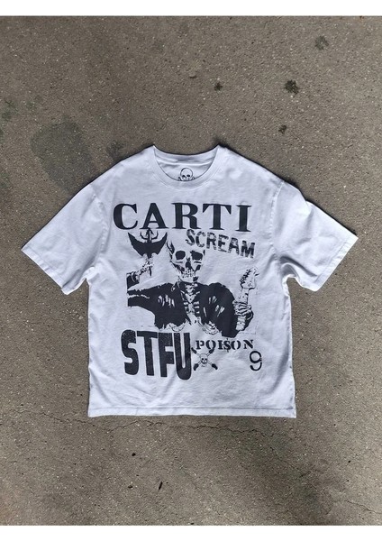 carti Playboy Oversize Punk T-Shirt