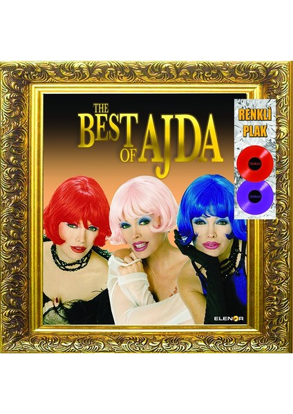 Ajda Pekkan The Best Of Ajda (Renkli Plak) 2lp