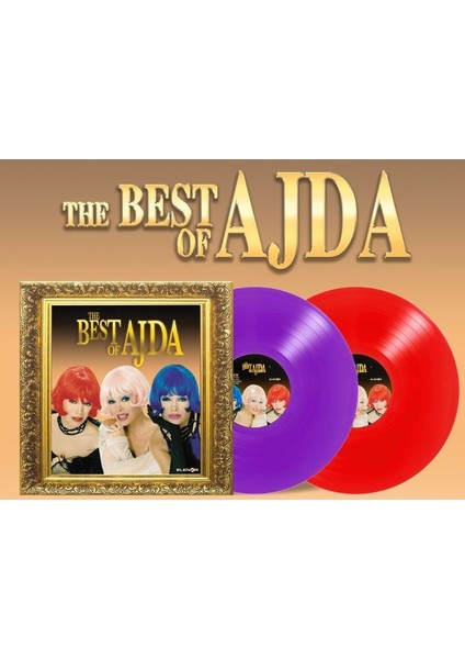 Ajda Pekkan The Best Of Ajda (Renkli Plak) 2lp