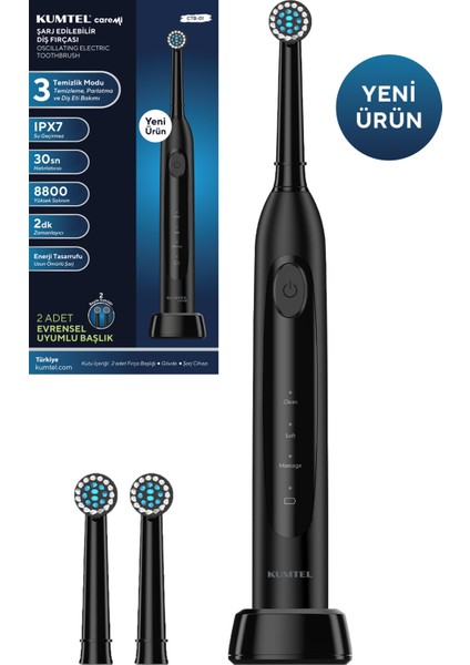 Caremi Şarjlı Diş Fırçası Ctb-01