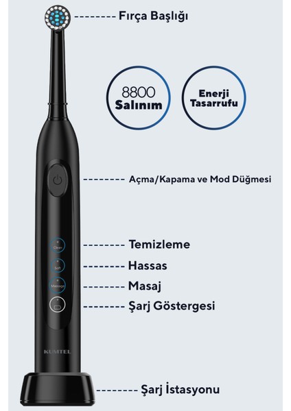 Caremi Şarjlı Diş Fırçası Ctb-01