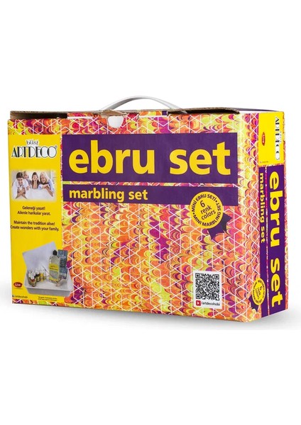 Mini Boy 6 Renk Ebru Seti