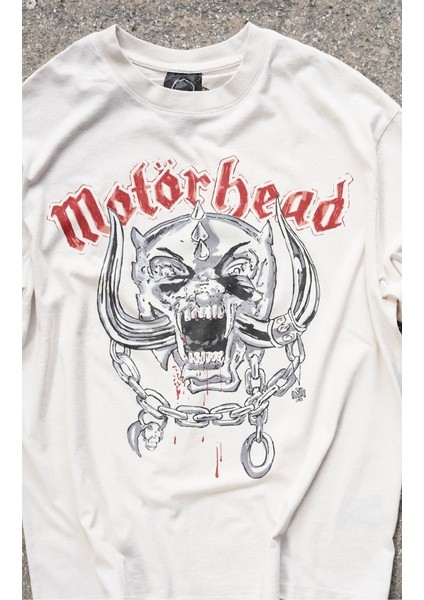 Motörhead White Oversize T-Shirt modelleri
