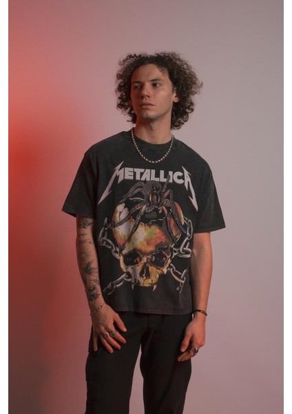 Metallica “creeping Death” Oversize Vintage T-Shirt fiyatları