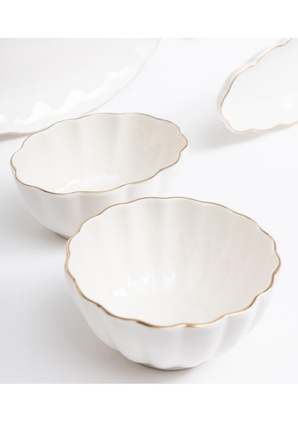 Flower Gold 6 Kişilik 29 Parça Kahvaltı Takımı PA2082 fırsatları