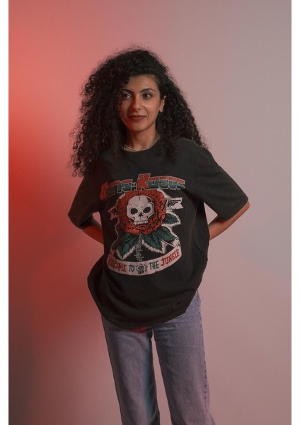 Gunsn Roses Welcome To The Jungle Kadın T-Shirt fiyatları