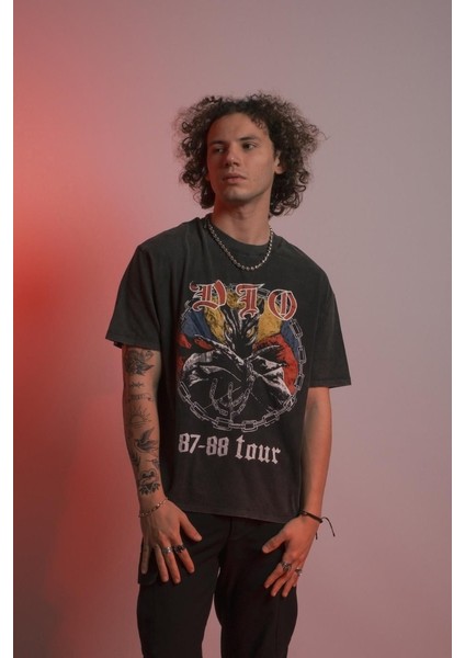 Dio 87-88 TourOversize Vintage T-Shirt fiyatları