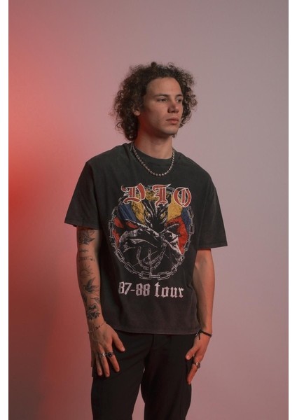 Dio 87-88 TourOversize Vintage T-Shirt indirimleri