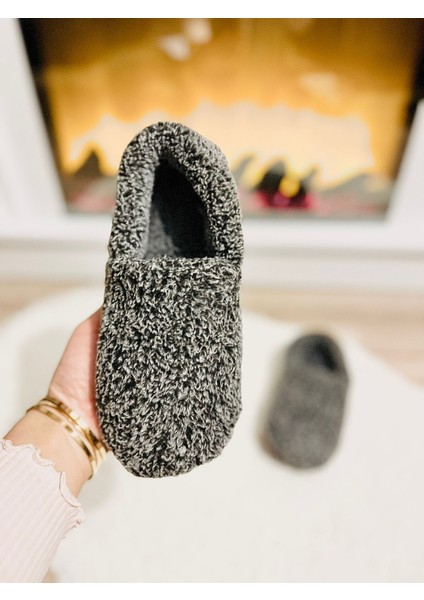 Unisex Renkli Panduf Yıldız Kalp Model Panduf Ev Botu Ev Patiği