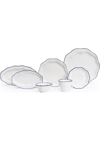 Daily Blue 6 Kişilik 26 Parça Kahvaltı Takımı PA2088